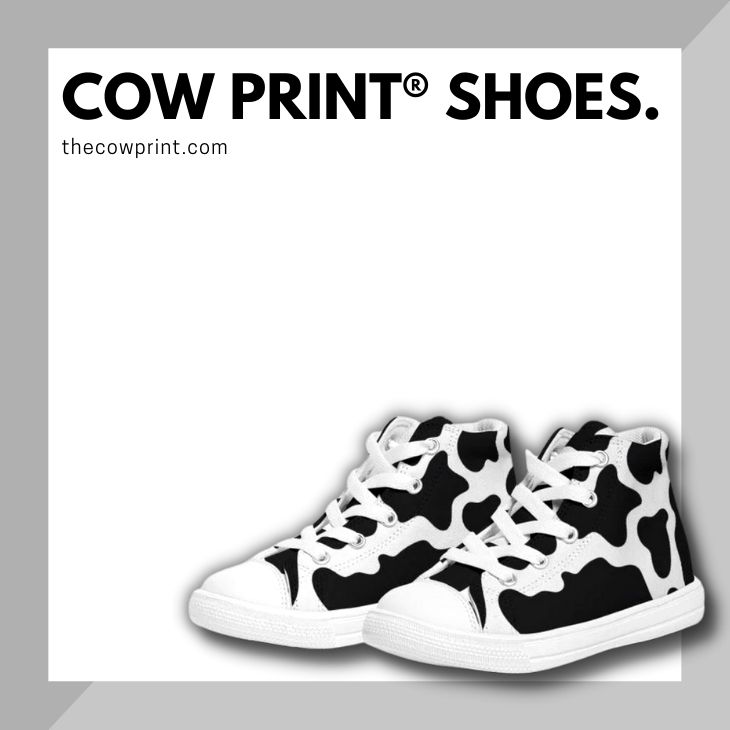 Cow Print Shoes