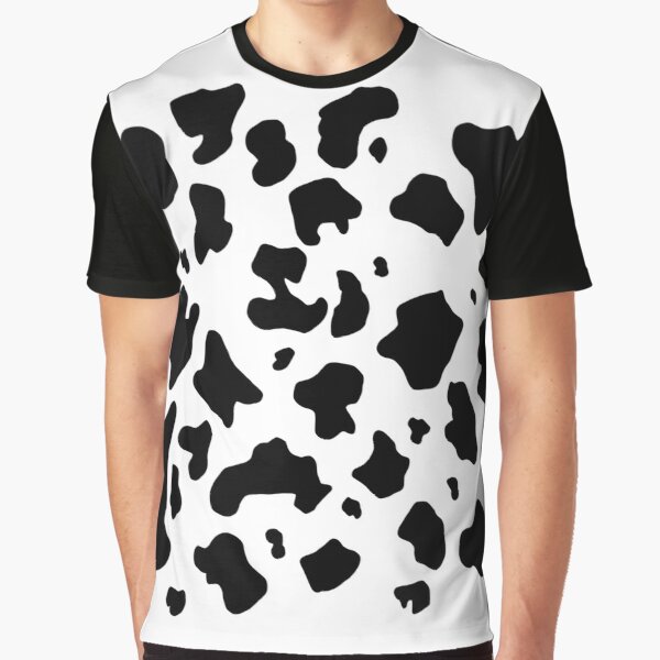 Cow Print Graphic T-Shirt Flagship RB1809 | The Cow Print
