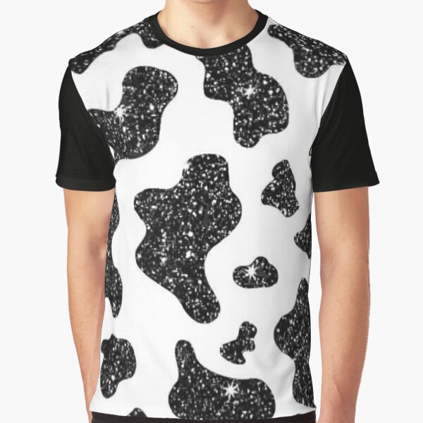 Sparkle Cow Print Graphic T-Shirt RB1809 product Offical Cow Print Merch