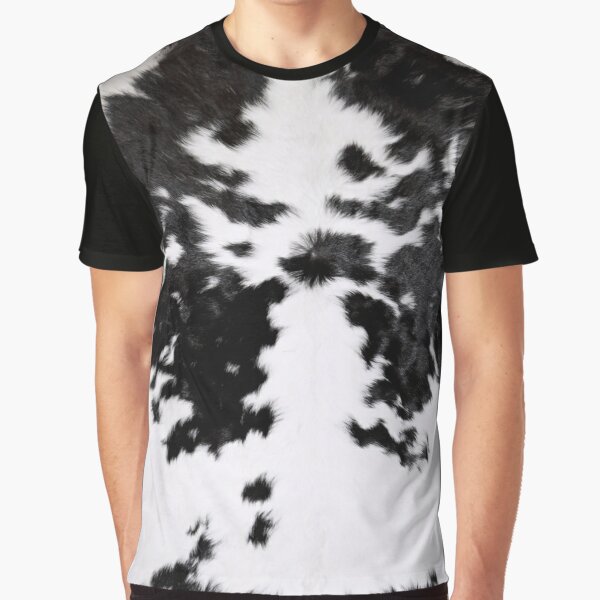 Cowhide Graphic T-Shirt RB1809 product Offical Cow Print Merch