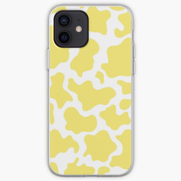 Yellow Cow Print iPhone Soft Case RB1809 product Offical Cow Print Merch