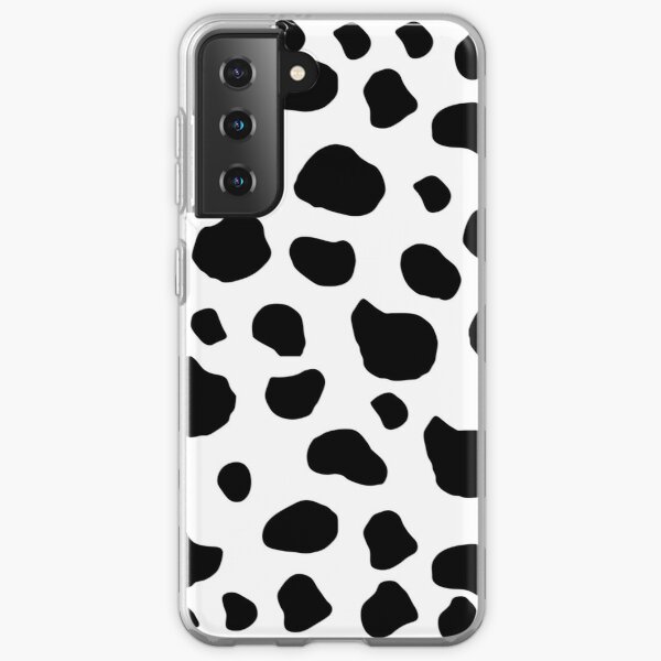 Cow Print, Cow Pattern, Cow Spots, Black And White Samsung Galaxy Soft Case RB1809 product Offical Cow Print Merch