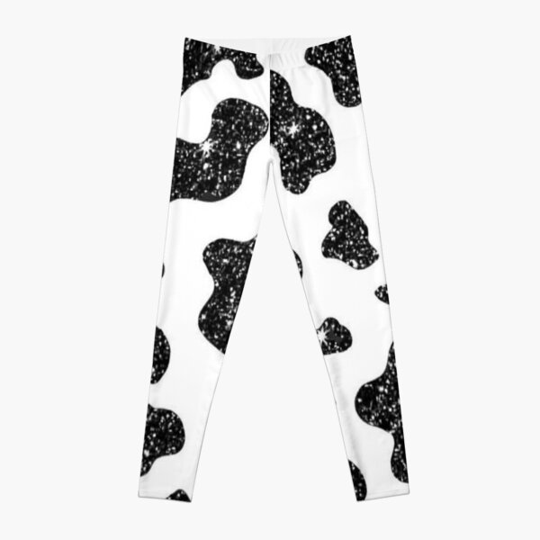 Sparkle Cow Print Leggings RB1809 product Offical Cow Print Merch