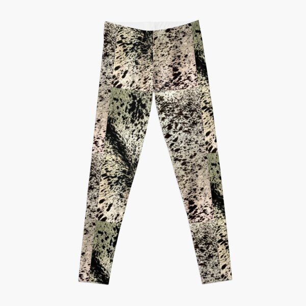 Cowhide Leggings RB1809 product Offical Cow Print Merch
