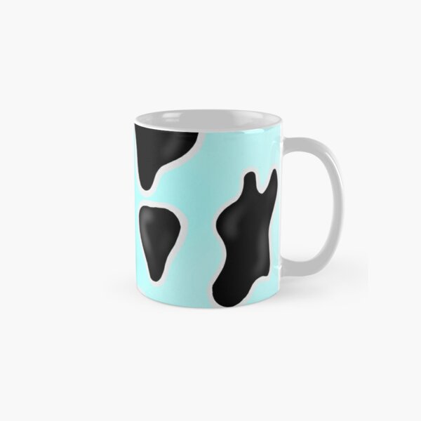 Pastel Blue Cow Print  Classic Mug RB1809 product Offical Cow Print Merch
