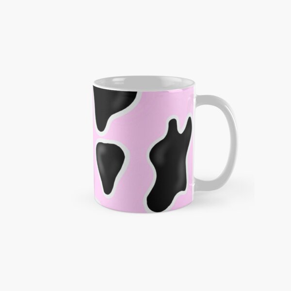 Pastel Pink Cow Print  Classic Mug RB1809 product Offical Cow Print Merch