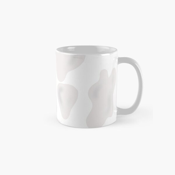 White on White Cow Print  Classic Mug RB1809 product Offical Cow Print Merch