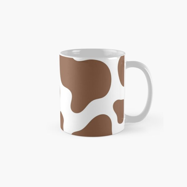 Cow Print Brown and White Classic Mug RB1809 product Offical Cow Print Merch