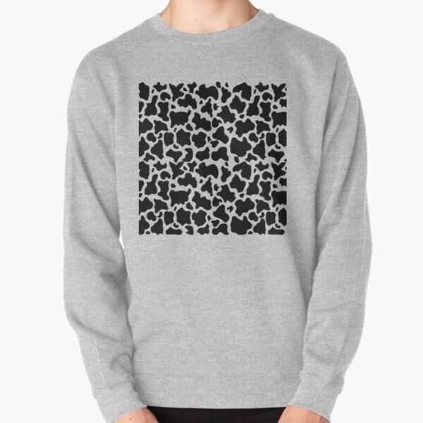cow print black & white Pullover Sweatshirt RB1809 product Offical Cow Print Merch