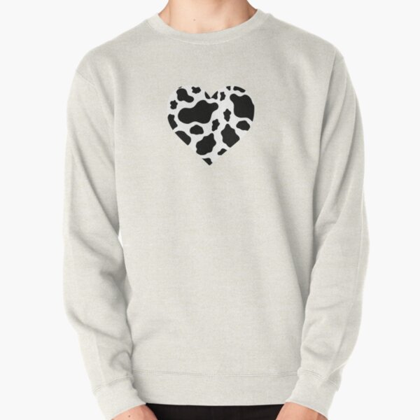 Cow Print Heart Pullover Sweatshirt RB1809 product Offical Cow Print Merch