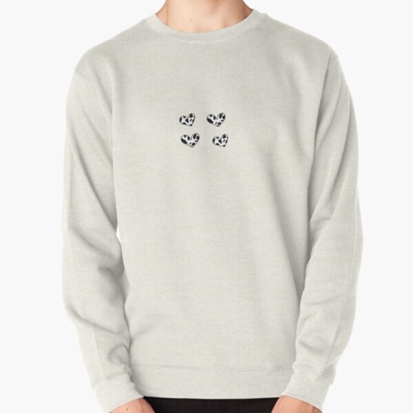 Cow print hearts set Pullover Sweatshirt RB1809 product Offical Cow Print Merch