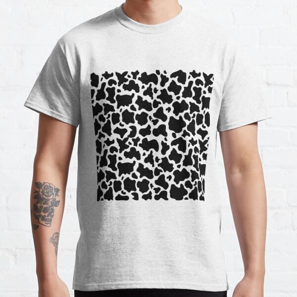 cow print black & white Classic T-Shirt RB1809 product Offical Cow Print Merch