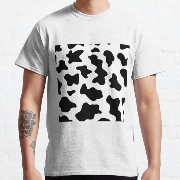Cow Print Spots Black and White Classic T-Shirt RB1809 product Offical Cow Print Merch
