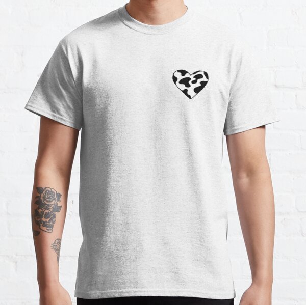 Cow Print Heart Classic T-Shirt RB1809 product Offical Cow Print Merch