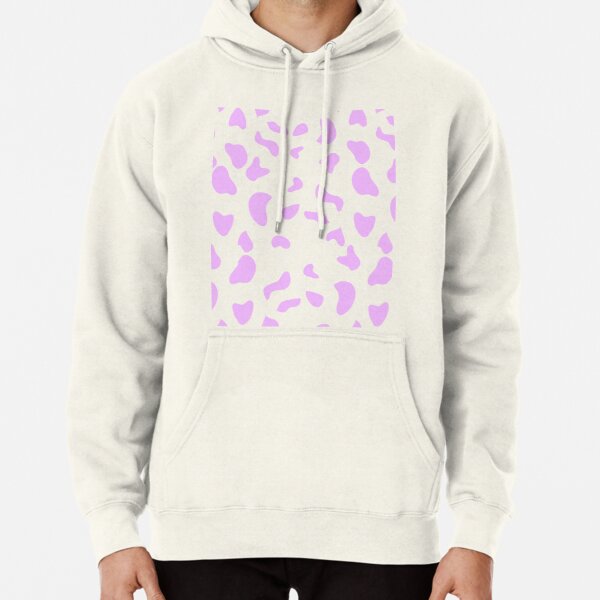 Cow Print on white Pullover Hoodie RB1809 product Offical Cow Print Merch