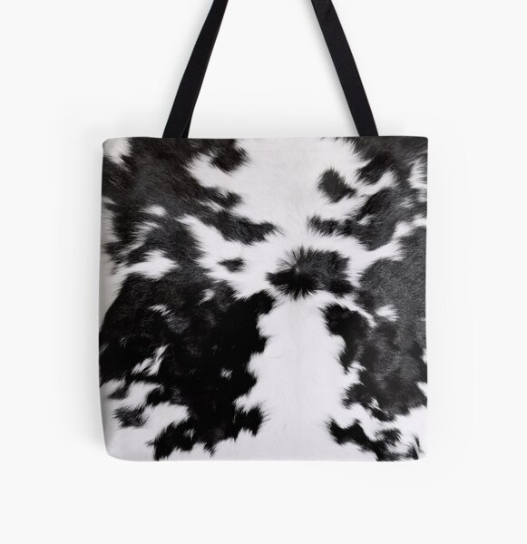 Cowhide All Over Print Tote Bag RB1809 product Offical Cow Print Merch