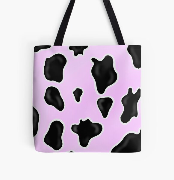 Purple Cow Print  All Over Print Tote Bag RB1809 product Offical Cow Print Merch