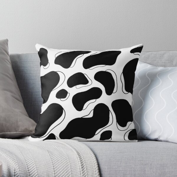 Cow print Throw Pillow RB1809 product Offical Cow Print Merch