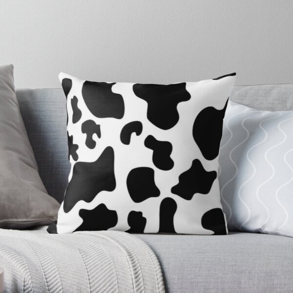 Cow Spots Throw Pillow RB1809 product Offical Cow Print Merch