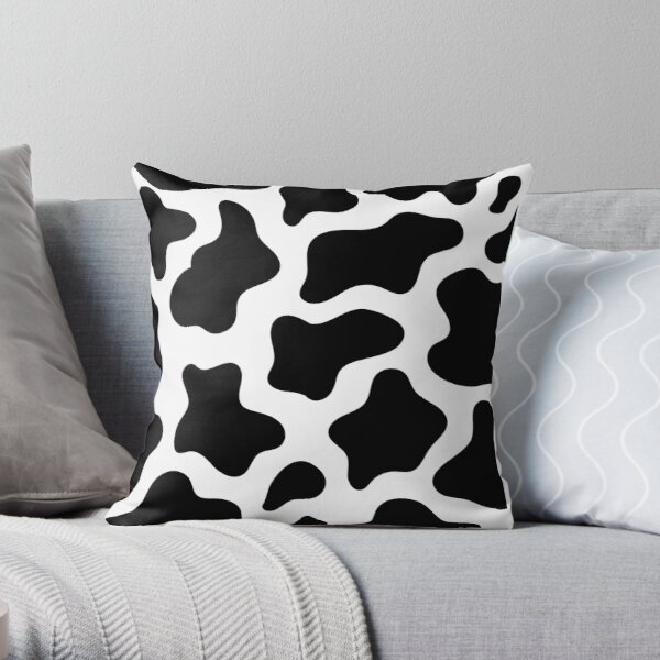 Cow Print Pattern Throw Pillow RB1809 product Offical Cow Print Merch