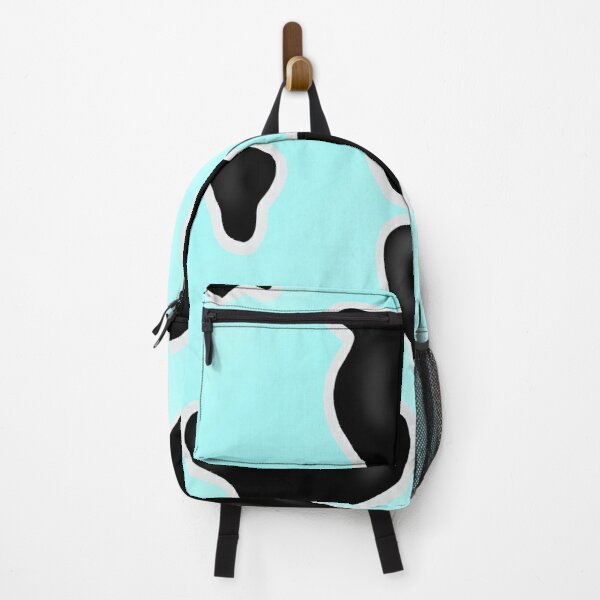 Pastel Blue Cow Print  Backpack RB1809 product Offical Cow Print Merch