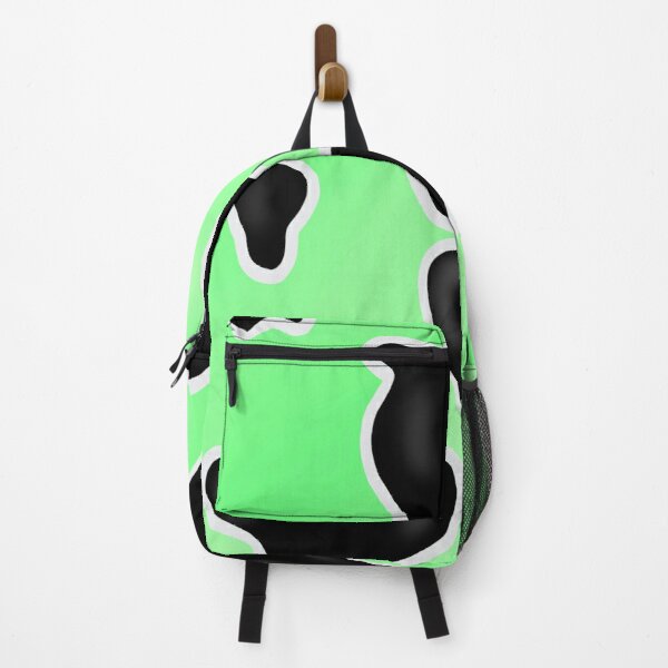 Pastel Green Cow Print  Backpack RB1809 product Offical Cow Print Merch