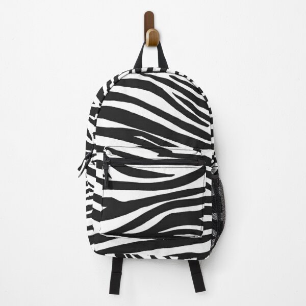 Zebra Stripes Black and White  Backpack RB1809 product Offical Cow Print Merch