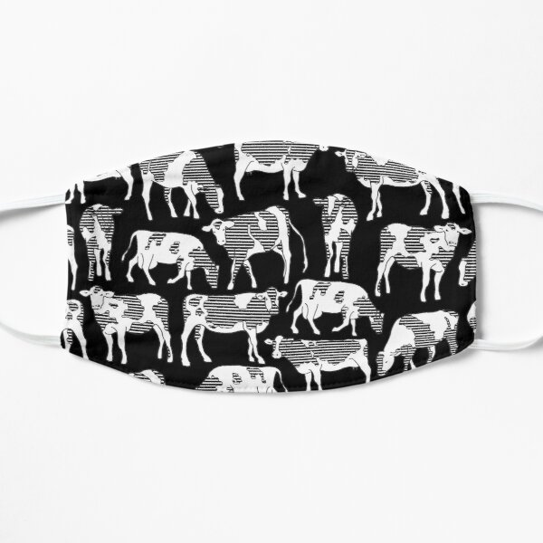 Cow Print Flat Mask RB1809 product Offical Cow Print Merch