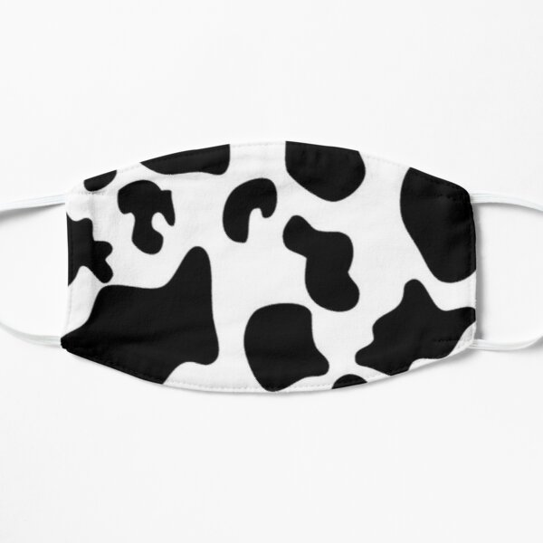 Cow Spots Flat Mask RB1809 product Offical Cow Print Merch