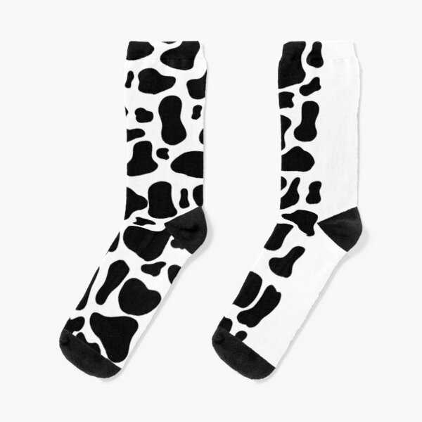 Cow Print Pattern Socks RB1809 product Offical Cow Print Merch