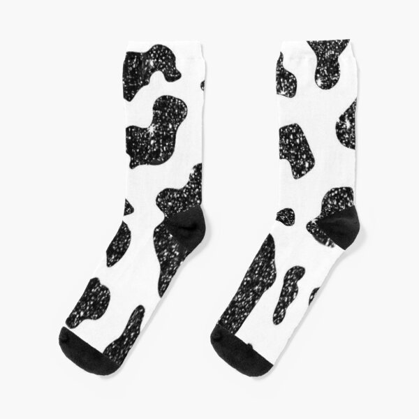 Sparkle Cow Print Socks RB1809 product Offical Cow Print Merch