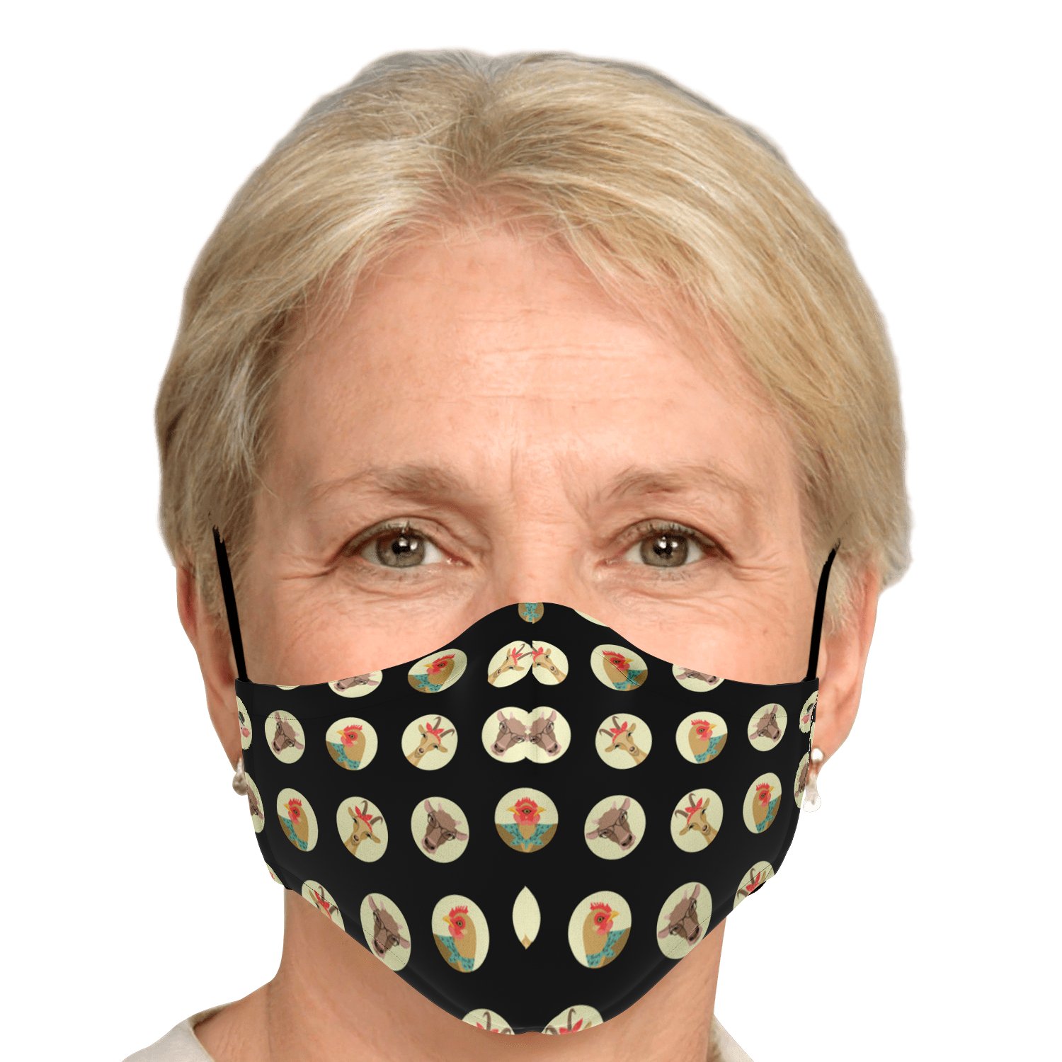 3pcs - Adult Fashion Face Mask / +$12 - 30pcs - PM 2.5 Carbon Filters Official COW PRINT Merch