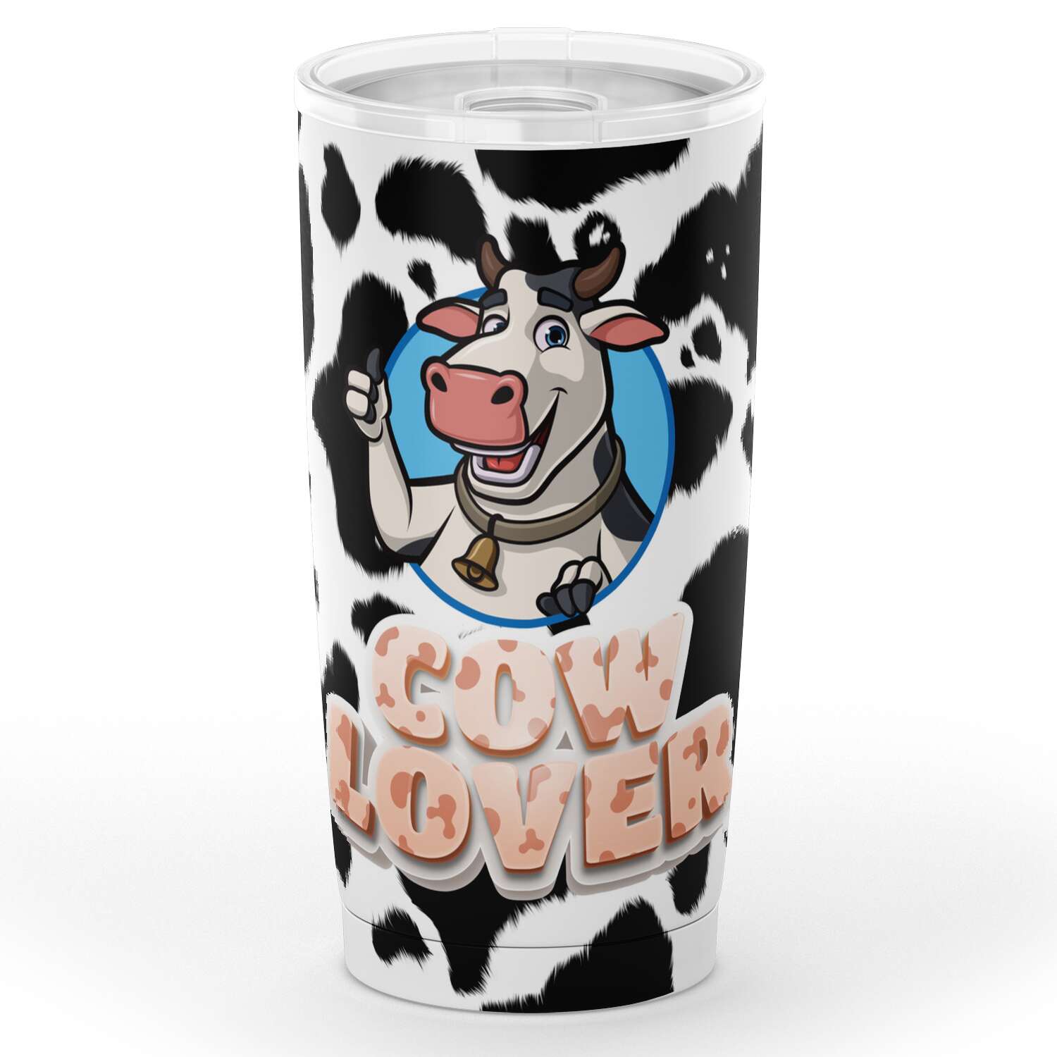 Cow Tumbler Thermos Cup CL1211 20oz Official COW PRINT Merch