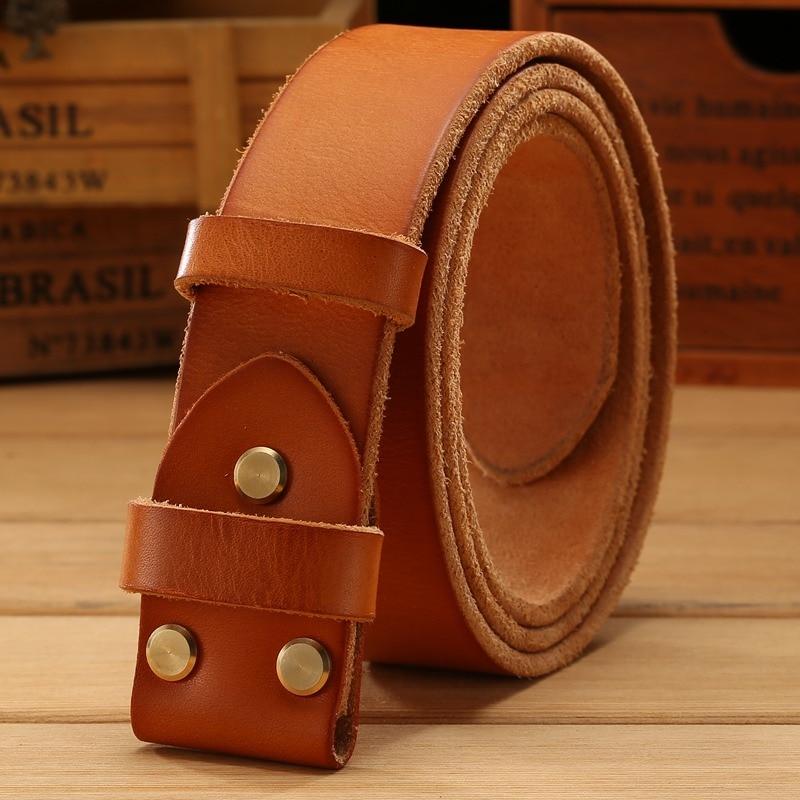 Belt from American leather CL1211 black ring no buckle / 100 cm small waist Official COW PRINT Merch