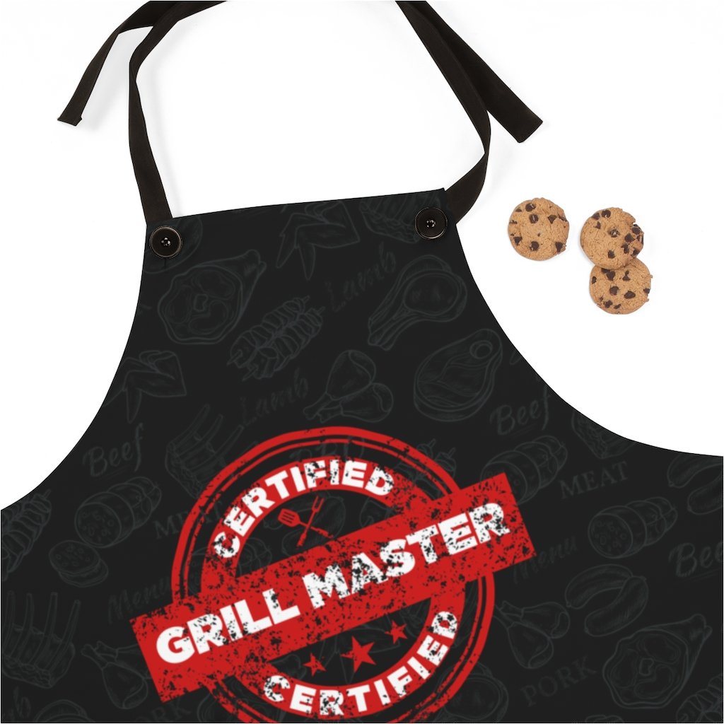 accessories grill master apron 3 - The Cow Print