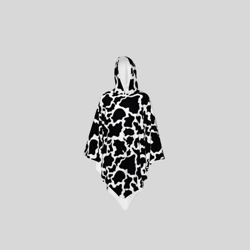 All-over print unisex cloak CL1211 M / White Official COW PRINT Merch