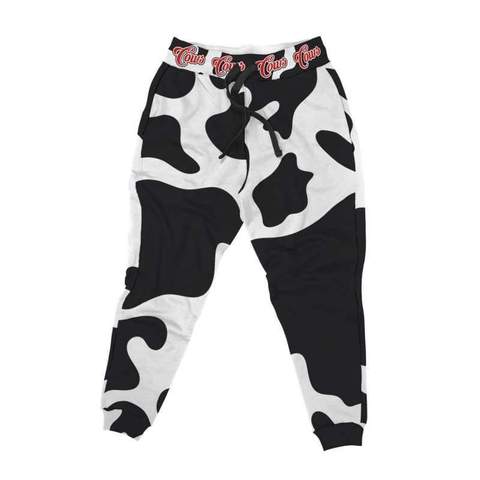 Front side of Men's Ultimate Cow Lover Jogger Sweatpants