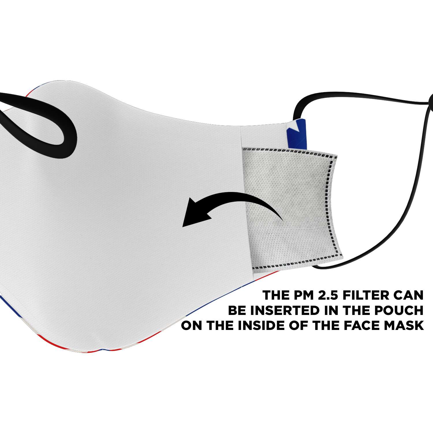 1pc - Adult Fashion Face Mask / +$23 - 60pcs - PM 2.5 Carbon Filters Official COW PRINT Merch