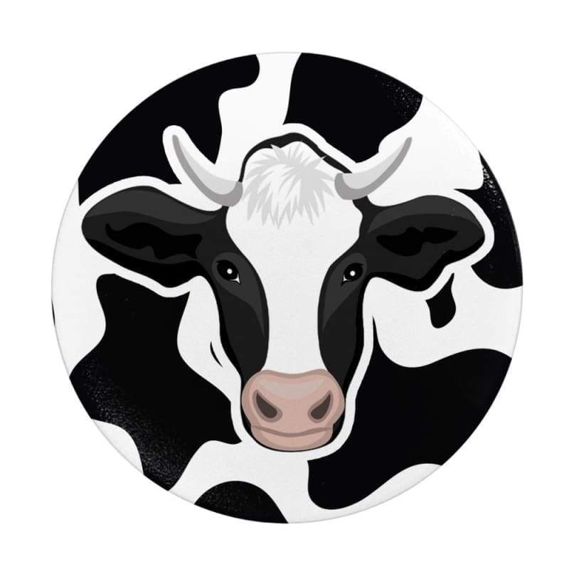 Cow Popsocket CL1211 Black / Cow Head Official COW PRINT Merch