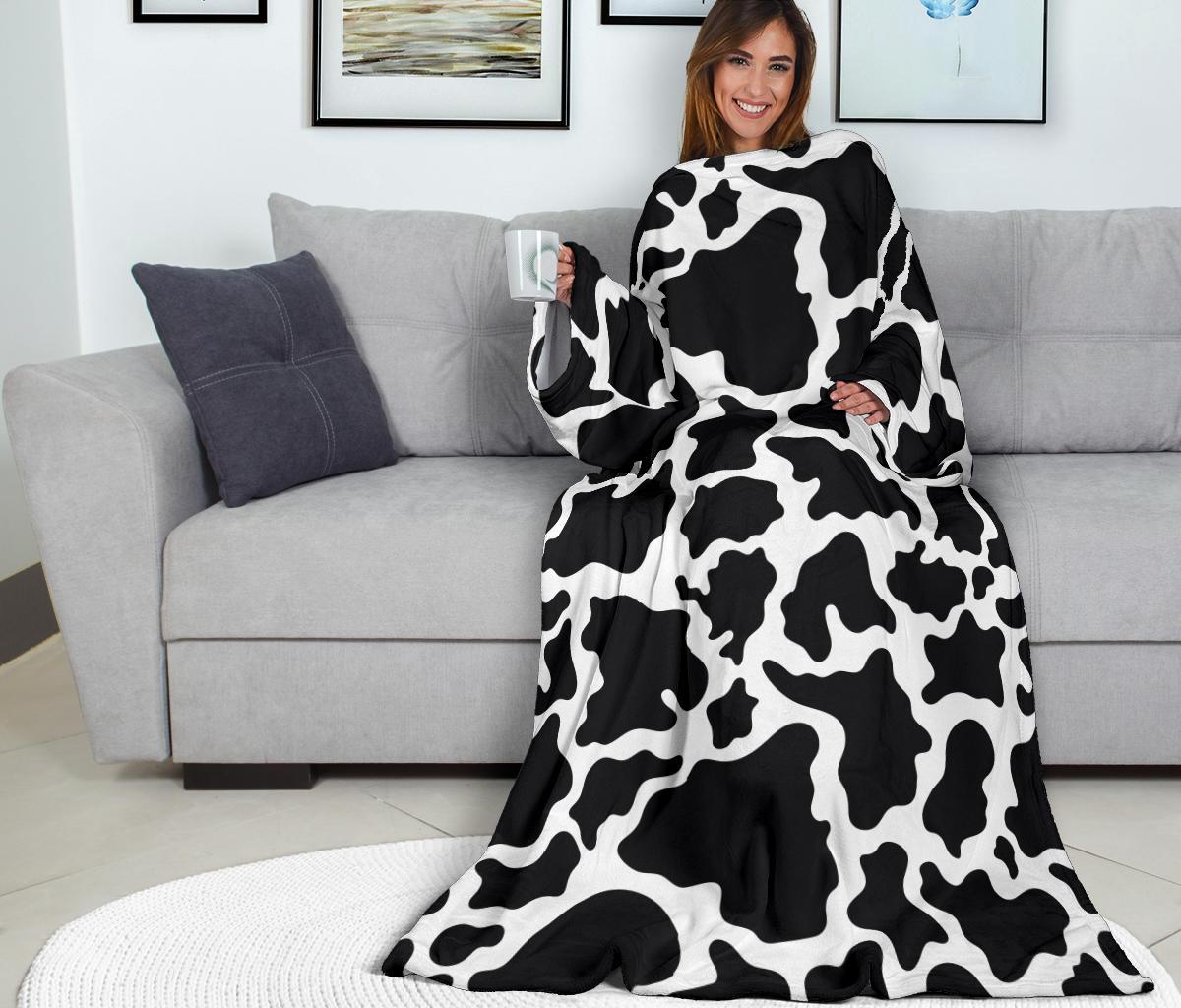 cow print sleeve blanket 2 - The Cow Print