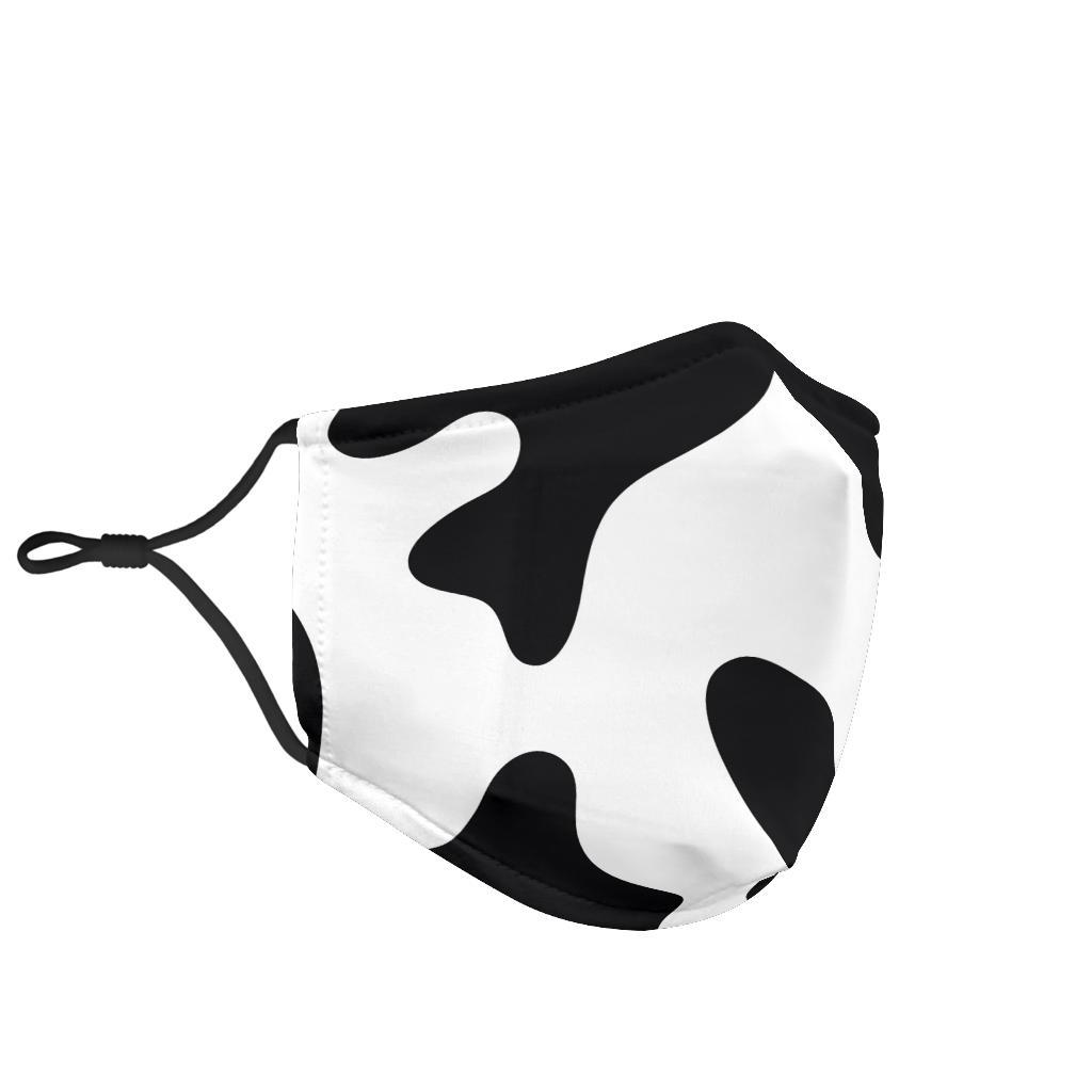 Mooi Vuitton Facemask / Youth Mask + 2 FREE Filters (Age 6-12) Official COW PRINT Merch