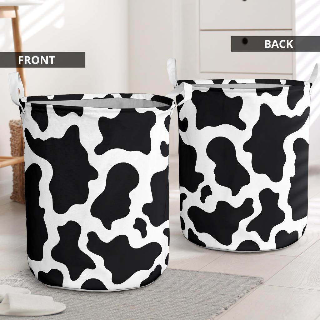 Laundry Basket - Cartoon Farm Animals / One Size Official COW PRINT Merch