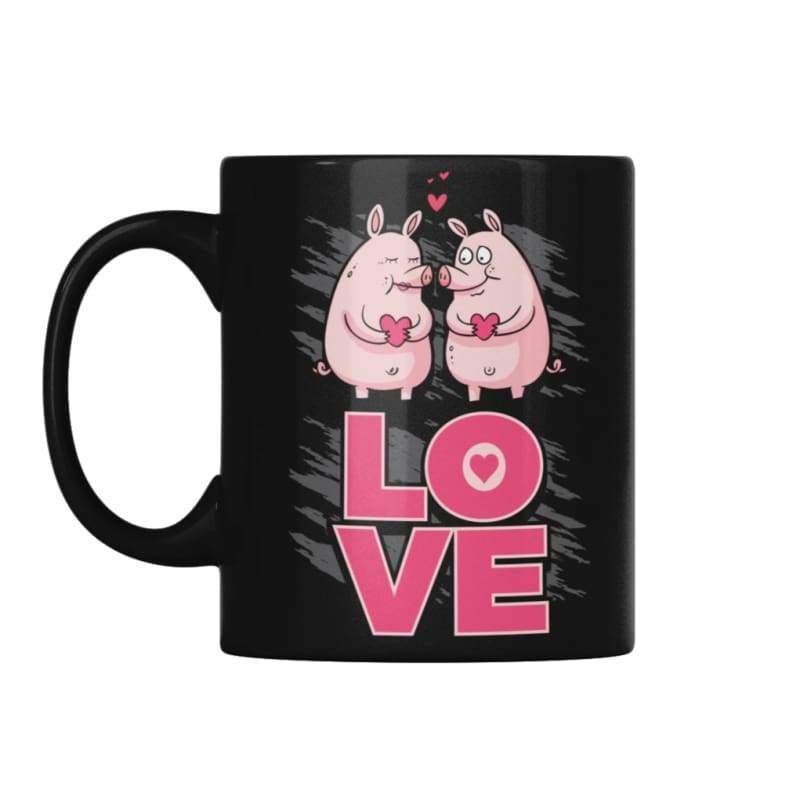 Pig Love Mug CL1211 One Size Official COW PRINT Merch