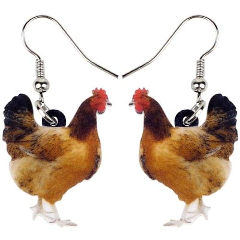 jewelry chicken earringfor women 3 - The Cow Print