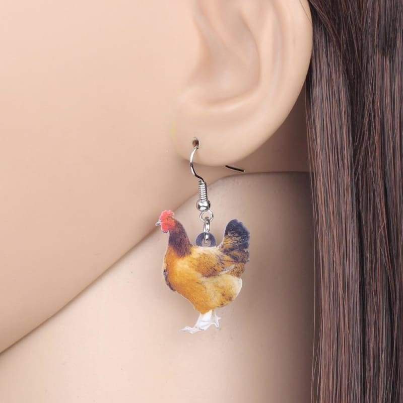jewelry chicken earringfor women 4 - The Cow Print