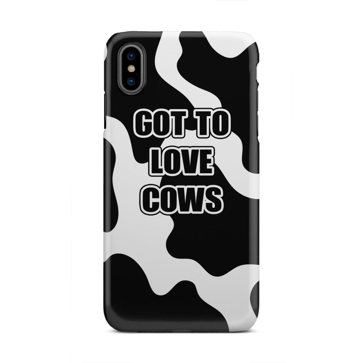 iPhone Xs Official COW PRINT Merch