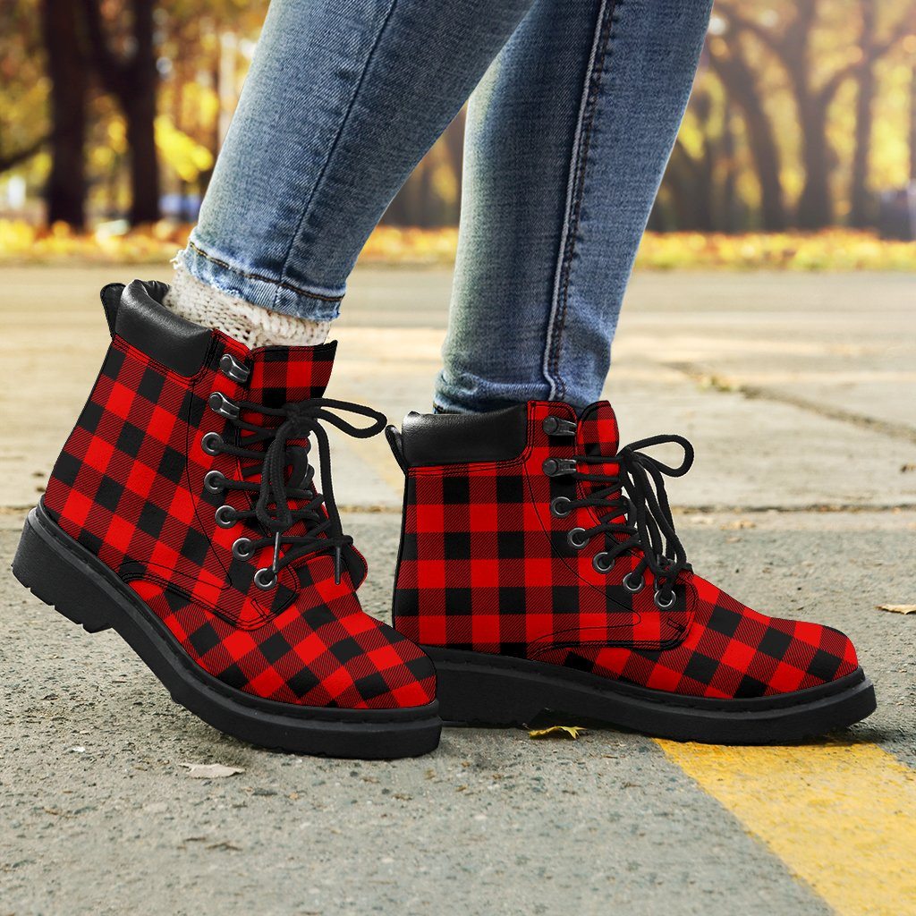 Whichever clean up socket Lumberjack Plaid All Weather Boots Official Merch CL1211 | The Cow Print