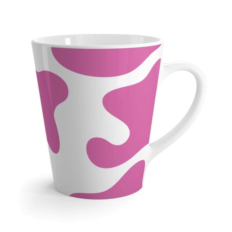 mug pink cow lover latte mug 3 - The Cow Print