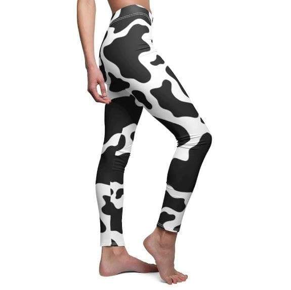 Women's Leggings - Cow Print Leggings / 2XL Official COW PRINT Merch