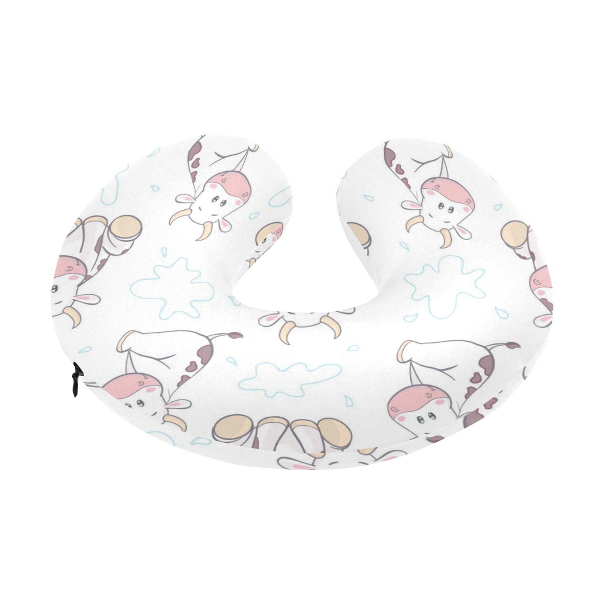 pillows cute dairy cow memory foam neck pillow 3 - The Cow Print